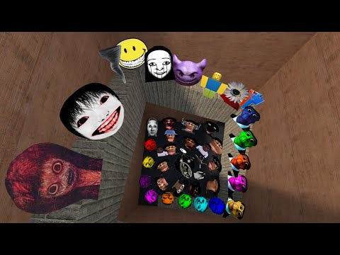 Видео: Никос Некстботс, Обунга, семья Селен и Джуандале Прингл Некстботс, Преследуйте меня в лабиринте G...