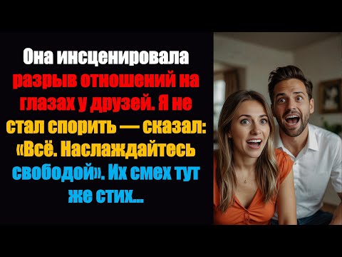 Видео: Она инсценировала разрыв отношений для публики, но мой спокойный ответ превратил смех в тишину...
