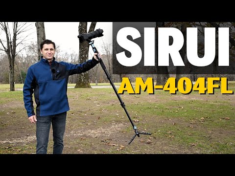Видео: ВОСХИТИТЕЛЬНО! Монопод SIRUI AM-404FL и быстросъемный зажим QC-38