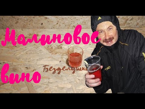 Видео: Малиновое вино. Вино из малины. Весь процесс изготовления.