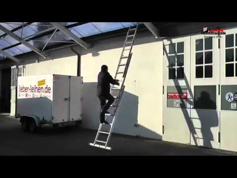 Видео: Лестница универсальная трехсекционная SARAYLI