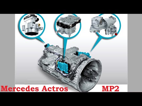 Видео: Коробка не переключается Mercedes Actros MP2