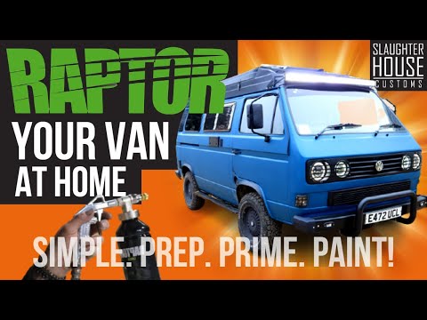 Видео: КАК ПРОФЕССИОНАЛЬНО ПОКРАСИТЬ ФУРГОН RAPTOR В ДОМАШНИХ УСЛОВИЯХ