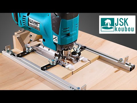 Видео: Новое предложение для экономии денег и места на столе для лобзика