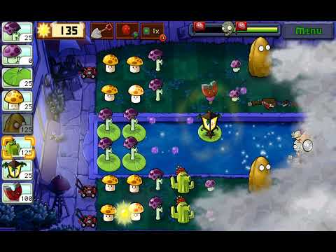 Видео: Pvz зона зомбики в тумане уровень 9 (полное видео)