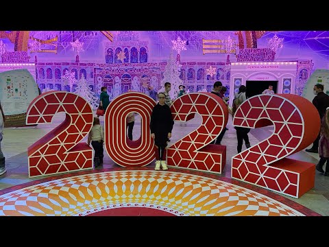 Видео: Ёлка Мэра 2022/Новогодние приключения Саши и Лизы смотрим вместе/Москва/Гостиный двор