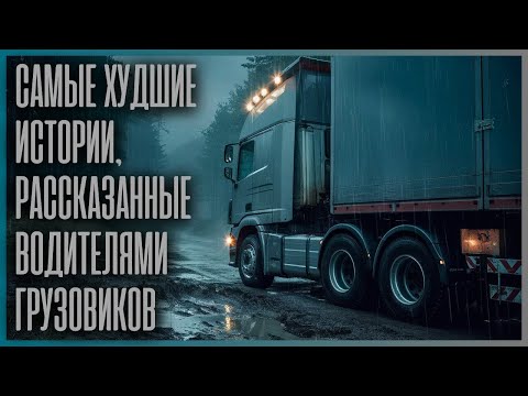 Видео: 11 СТРАШНЫХ ИСТОРИЙ ВОДИТЕЛЕЙ ГРУЗОВИКОВ, КОТОРЫЕ ЗАСТАВЯТ ВАС БОЯТЬСЯ ДОРОГ!