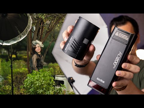 Видео: Godox AD100 pro против AD200 pro. Какой выбрать?
