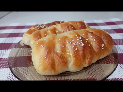 Видео: Пирожки с КОЛБАСОЙ и СЫРОМ. 