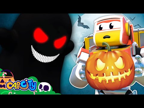 Видео: 🎃 ХЭЛЛОУИН 🎃 | Супер робот преследует страшных призраков и зомби🧟 | Мультфильм для детей