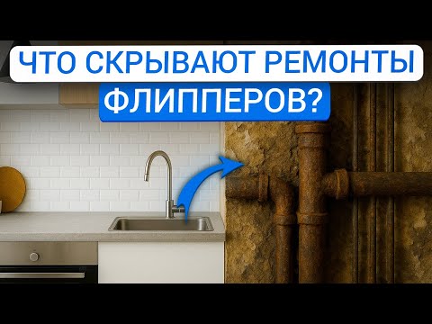 Видео: Флиппинг квартир: красиво, но всё… Как на самом деле делают ремонты флипперы?