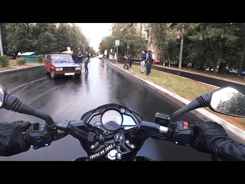 Видео: Закрытие мотосезона на bajaj pulsar ns 200