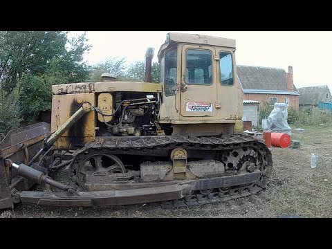 Видео: РАБОТА НА БУЛЬДОЗЕРЕ Т 130 И КОЕ ЧТО О РЕМОНТЕ