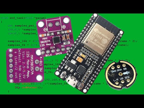 Видео: Эксперименты с передачей звука I2S ESP32. Часть 1. Частоты оцифровки и фильтры.