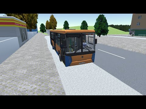 Видео: Proton bus simulator НефАЗ 5299 карта Zerniki