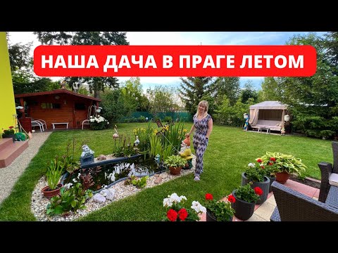 Видео: НАША ДАЧА В ПРАГЕ. ПРИУСАДЕБНЫЙ УЧАСТОК В ЧЕХИИ. НАШ ОГОРОД