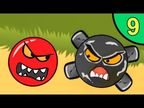 Видео: Несносный КРАСНЫЙ ШАР против монстров #9. Каменная пещера 3. Мультик ИГРА Red Ball на Игрули TV