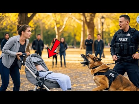 Видео: Младенец в коляске был слишком тихим — реакция служебной собаки раскрыла страшную тайну!