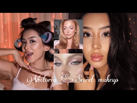 Видео: MAKEUP: повторяю макияж Victoria Secret 🩷✨