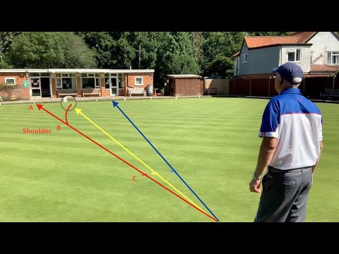 Видео: Игра в боулз на лужайке для развлечения 19 — Поиск правильной линии.