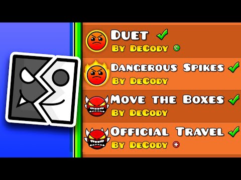 Видео: Я прошёл ВСЕ уровни Декоди в Geometry Dash