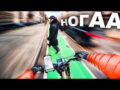Видео: Работаю курьером в Нью-Йорке. Доставка в Бруклине