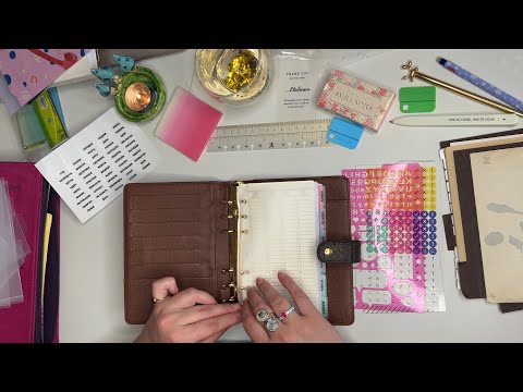 Видео: Готовим ежедневник к новому сезону #louisvuittonmmagenda #filofax #планирование 