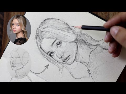 Видео: Ежедневная рутина для практики рисования лиц