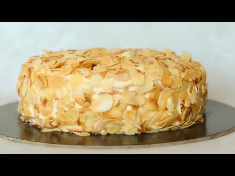 Видео: ТОРТ МИНДАЛЬ В БЕЛОМ ШОКОЛАДЕ ☀️РЕЦЕПТ ПРОЩЕ ПРОСТОГО ☀️White chocolate almond cake recipe