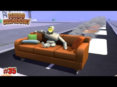 Видео: Turbo Dismount КРАШ ТЕСТ НА ДИВАНЕ (35 серия)