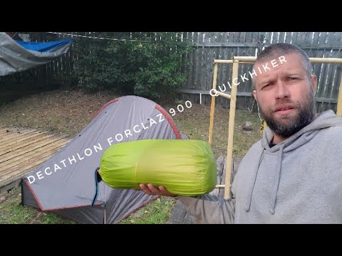 Видео: Палатка полубочка Decathlon Quickhiker ultralight 2 Forclaz 900