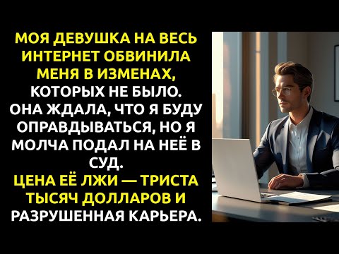 Видео: Моя девушка обвинила меня в ИЗМЕНЕ в соцсетях — я подал иск на 200 000$ и РАЗРУШИЛ её жизнь.