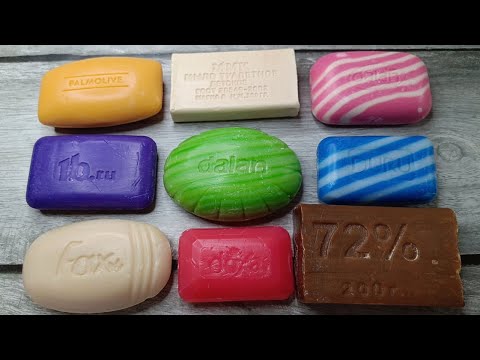 Видео: Soap Cutting🧼ASMR🔪Резка сухого мыла 65