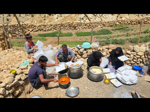 Видео: Специальное предложение на праздник Ид аль-Адха:приготовление и раздача рагу среди горных кочевников
