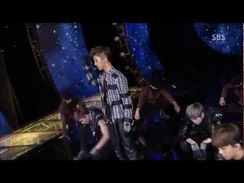 Видео: BAP [One Shot] @SBS Inkigayo Популярная песня 20130317