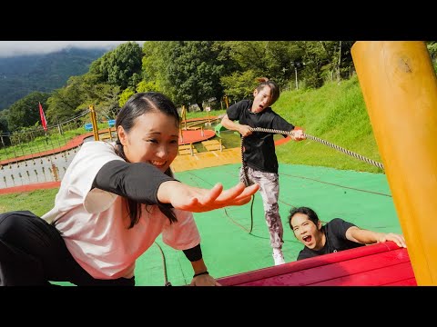 Видео: Попробуйте поиграть с Ninja Warrior Athletic.