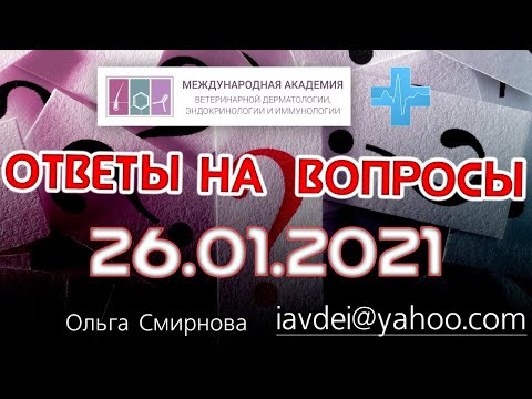 Видео: Ответы на вопросы. 26.01.2021