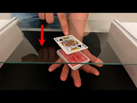 Видео: Карта ПРОХОДИТ ЧЕРЕЗ Стекло | МАГИЯ РАСКРЫТА – УРОК