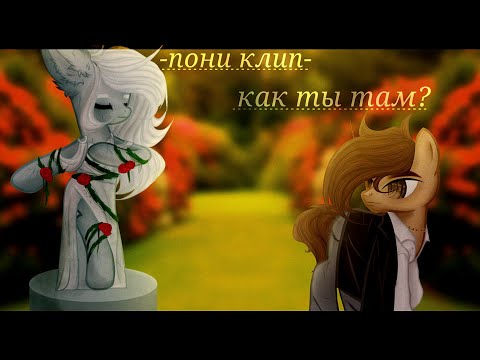 Видео: пони клип -[как ты там?]- (канон)