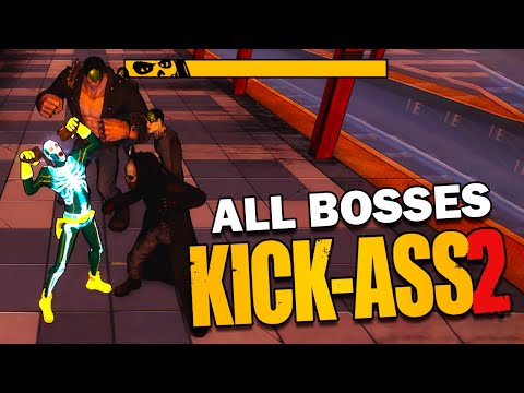 Видео: KICK ASS 2: The Game - All Bosses / Все боссы (PS3)