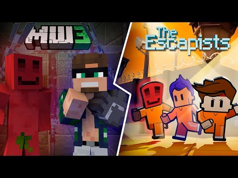 Видео: БЛС С МАЙНШИЛДОВЦАМИ ПОПАЛИ В ТЮРЬМУ? | The Escapists 2