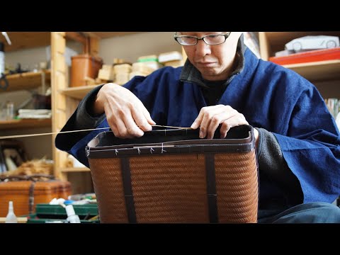 Видео: Как сделать бамбуковый портфель из цельного бамбука. 【Традиционные японские ремесла】
