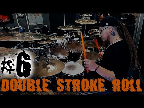 Видео: Что за рудимент DOUBLE STROKE ROLL и как его применять за барабанами💥