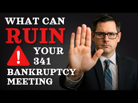 Видео: Что может испортить ваше собрание по делу о банкротстве 341