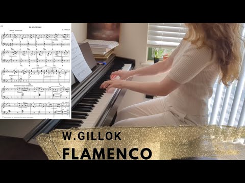 Видео: Разбор У.Гиллок "Фламенко" | W.Gillok "Flamenco"