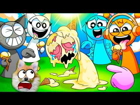Видео: СПРУНКИ съели МОРОЖЕНОЕ в РЕАЛЬНОСТИ! SPRUNKI Incredibox Poppy Playtime Among Us Лера и Макс