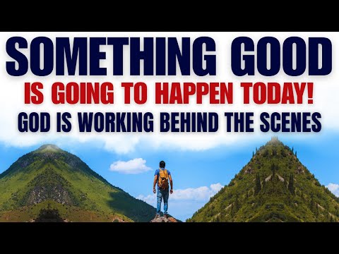 Видео: Сегодня произойдёт что-то хорошее | Бог действует за кулисами (проповедь Псалом 117:24)