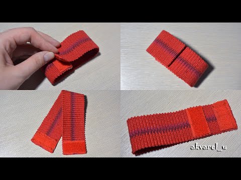 Видео: #84 by AkVaReLь Ю) Липучки на фенечке