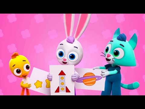 Видео: Песенки для малышей✨Цветняшки — Эмоции и чувства 4✨ Toons Academy – Развивающие мультики для малышей