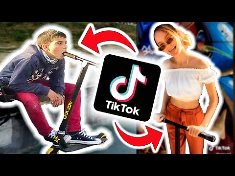 Видео: ТИК ТОК vs САМОКАТЕРЫ- Трюки На Самокате в ТИКТОК